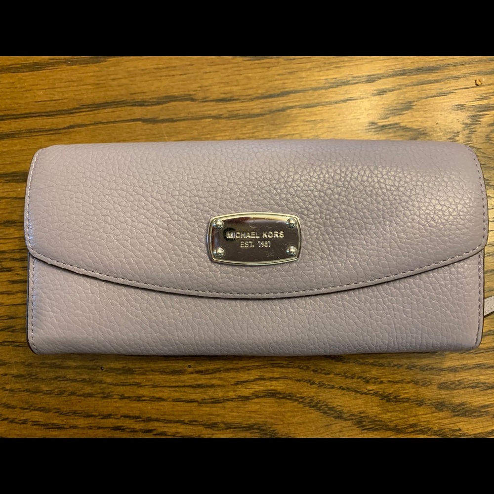 Michael Kors Tri-fold Leather Wallet